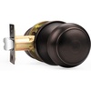 image:imageProbrico Brushed Nickel Passage Door Knobs Round Handles for Hall or Closet Knobs Keyless Hardware 5 PackOil Rubbed Bronze