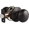 image:imageProbrico Door Knobs Interior Passage Door Knobs in Oil Rubbed Bronze FinishBall Shape Door Hardware for Hallway or Closet1 PackOil Rubbed Bronze