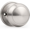 image:imageProbrico Flat Ball Single Dummy Door Knobs NonTurning Interior Door Handles Oil Rubbed Bronze 10 PackBrushed Nickel