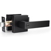 image:imageProbrico Gold Privacy Door Handle Lockset Heavy Duty Interior Door Lever for Bedroom Reversible Keyless Handleset Door Knob 5 PackBlack