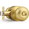 image:imageProbrico Privacy Door Knob Bed Bathroom Interior Door Handle Lock Oil Rubbed BronzeBrushed Brass