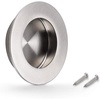 image:imageProbrico Recessed Stainless Steel Flush Pull Handle Round Large