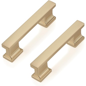 image:imageProbrico 10 Pack 5 Inch Matte Black Cabinet Handles HeavyDuty Drawer Pulls for Dresser Hardware CorrosionResistant Pulls for Cabinets and DrawersChampagne Bronze