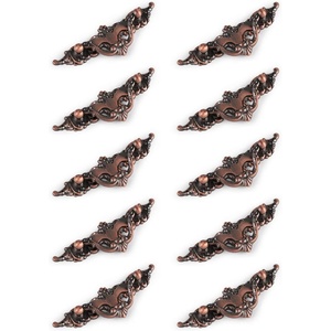 image:imageProbrico 10 Pack Dresser Wardrobe Handles Vintage Dresser Drawer Pulls 25 inch Screws Spacing