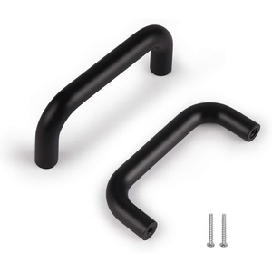 image:imageProbrico 5 Pack Black Cabinet Pulls 3 Inch76mm Hole Center Drawer Dresser Handles Plastic Drawer Pulls 2 Hole Drawer pulls Modern Euro Kitchen Cabinet Hardware