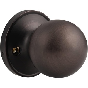 image:imageProbrico Ball Dummy Door Knob Stainless Steel Inactive Door Knobs Brushed Nickel 2 PackOil Rubbed Bronze