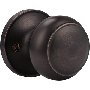 image:imageProbrico Interior Hallway Door Knobs for Hall or Closet Flat Ball Black Passage Door KnobsOil Rubbed Bronze