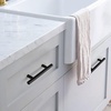 image:imageProbrico 10 Pack  35 Cabinet Pulls Black Stainless Steel Kitchen Drawer Pulls Cabinet Pulls amp 12 Pack 3 Inch Hole to Hole Center Black Kitchen Cabinet Pulls