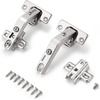 image:imageProbrico 135 Degree Open Caninet Hinges for Corner Folden Conbinet Door Nickel Plated Kitchen Cabient Hinges2 Pair25