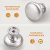 image:imageProbrico 15 Pack Cabinet Knobs HardwareFurniture Round Knobs in Brushed Nickel Finish1316 inch295mm Diameter Kitchen Pull KnobsBrushed Nickel