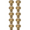 image:imageProbrico 15 Pack Cabinet Knobs HardwareFurniture Round Knobs in Brushed Nickel Finish1316 inch295mm Diameter Kitchen Pull KnobsChampagne Bronze