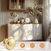 image:imageProbrico 15 Pack Cabinet Knobs HardwareFurniture Round Knobs in Brushed Nickel Finish1316 inch295mm Diameter Kitchen Pull KnobsGold
