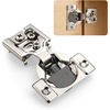 image:imageProbrico 2 Pack 1 Pair 114 inch Overlay Soft Close Cabinet Hinges Hidden Door Hinge for Kitchen Cabinet Hinges Concealed Self Closing Face Frame for Cupboard Wardrobe 105 Degree Opening Angel2