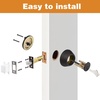 image:imageProbrico 2 Pack Oil Rubbed Bronze Single Cylinder Deadbolt Lock Set Keyed One Side Door Lock for Exterior and Interior Door All Keyed AlikeOil Rubbed Bronze