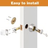 image:imageProbrico 2 Pack Oil Rubbed Bronze Single Cylinder Deadbolt Lock Set Keyed One Side Door Lock for Exterior and Interior Door All Keyed AlikeSatin Nickel
