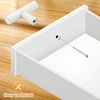 image:imageProbrico 20 Pack White Cabinet Knobs 2 Overall Length Single Hole Kitchen Bathroom Cabinet Handles Euro T Bar Knobs Modern Cabinet Hardware Cupboard Drawer Closet Handle Pulls