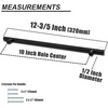 image:imageProbrico 30 Pack  5 inch Cabinet Pulls Black Stainless Steel Kitchen Drawer Pulls Cabinet Pulls 3 Hole Center amp 5 Pack  10 Hole Center Black Modern Cabinet Pulls Stainless Steel Hardware