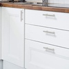 image:imageProbrico 30 Pack 3 Inch Euro T Bar Cabinet Pulls and 10 Pack Single Hole Cabinet Knobs Bundle Stainless Steel Kitchen Cabinet Handles Satin Nickel Drawer Pulls Knobs
