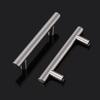 image:imageProbrico 30 Pack 3 Inch Euro T Bar Cabinet Pulls and 30 Pack  PD201HSS Kitchen Cabinet Drawer Knob amp 30 Pack 312 Inch Satin Nickel Drawer Pulls Knobs Bundle
