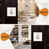 image:imageProbrico Black Double Cylinder DeadboltKeyed Both SideResidential Security Square Door Lock for Interior and Exterior2PackSatin Nickel