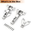 image:imageProbrico CHHS09 Clip On Face Frame Mounting Concealed Cabinet Hinges1 Pair1