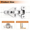 image:imageProbrico CHHS09 Clip On Face Frame Mounting Concealed Cabinet Hinges1 Pair10