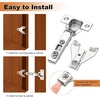 image:imageProbrico CHHS09 Clip On Face Frame Mounting Concealed Cabinet Hinges1 Pair5
