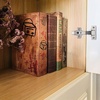 image:imageProbrico Clip On Full Overlay Frameless Furniture Cabinet Door Concealed Hinges 1 Pair2 Pieces10