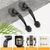 image:imageProbrico Double Sided Oil Rubbed Bronze Front Door Handle SetExteriorInterior Keyless French Door HandlesEntry Handleset Passage Heavy Duty Door Lock Set with No Lock1PackBlack