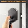 image:imageProbrico Double Sided Oil Rubbed Bronze Front Door Handle SetExteriorInterior Keyless French Door HandlesEntry Handleset Passage Heavy Duty Door Lock Set with No Lock1PackOil Rubbed Bronze
