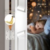 image:imageProbrico Interior Black Door Hinges 35 X 35 Inch Door Hinges with Square Corners Black Hinges for Doors 12 PackBrushed Nickel