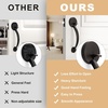 image:imageProbrico Oil Rubbed Bronze Round Front Door HandlesetEntry Door Handle Set with Door KnobExteriorInterior Passage Door Handle Reversible for Right and Left Handed1PackOil Rubbed Bronze