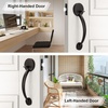 image:imageProbrico Oil Rubbed Bronze Round Front Door HandlesetEntry Door Handle Set with Door KnobExteriorInterior Passage Door Handle Reversible for Right and Left Handed1PackOil Rubbed Bronze
