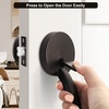 image:imageProbrico Oil Rubbed Bronze Round Front Door HandlesetEntry Door Handle Set with Door KnobExteriorInterior Passage Door Handle Reversible for Right and Left Handed1PackOil Rubbed Bronze