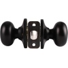 image:imageProbrico Passage Door Knobs Without Key Black Closet Door Knobs Interior Keyless Door Knob NoLocking Door Knobs 10 PackOil Rubbed Bronze