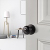 image:imageProbrico Privacy Door Knobs Black Round Ball Door Knobs Interior Door Knobs Bedroom Bathroom Door knobs Locking Door Knob Without Key 10 PackOil Rubbed Bronze