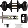 image:imageProbrico Privacy Door Knobs Black Round Ball Door Knobs Interior Door Knobs Bedroom Bathroom Door knobs Locking Door Knob Without Key 10 PackOil Rubbed Bronze