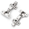 image:imageProbrico Clip On Full Overlay Frameless Furniture Cabinet Door Concealed Hinges 1 Pair2 Pieces10