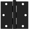 image:imageProbrico Interior Black Door Hinges 35 X 35 Inch Door Hinges with Square Corners Black Hinges for Doors 12 PackBlack