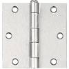 image:imageProbrico Interior Black Door Hinges 35 X 35 Inch Door Hinges with Square Corners Black Hinges for Doors 12 PackBrushed Nickel