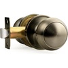 image:imageProbrico Interior Door Knob for Hallway Black Door Knobs Closet Door Knob Passage Door Knob with Round Ball Knob 6 PackAntique Brass