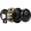 image:imageProbrico Passage Door Knobs Without Key Black Closet Door Knobs Interior Keyless Door Knob NoLocking Door Knobs 10 PackBlack