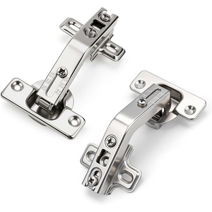image:imageProbrico 135 Degree Open Caninet Hinges for Corner Folden Conbinet Door Nickel Plated Kitchen Cabient Hinges2 Pair2