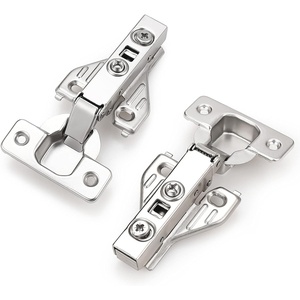 image:imageProbrico 2 Pair4 Pack Full Overlay Soft Closing Clip On Face Frame Mounting Cabinet Hinges 105 Degree Self Closing Kitchen Cupboard Door Hinges2
