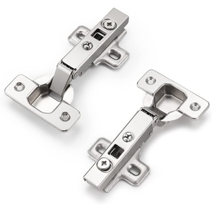 image:imageProbrico Clip On Full Overlay Frameless Furniture Cabinet Door Concealed Hinges 1 Pair2 Pieces10
