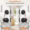 image:imageProbrico 3 Pack Entry Door Knob Set with Single Cylinder Deadbolt Combo Set Keyed Alike Brushed Nickel Door Knobs with Lock and Keys for Entrance Front DoorOil Rubbed Bronze