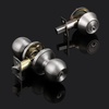image:imageProbrico Brushed Nickel Door Knob and Single Cylinder Deadbolt Front Door Handle and Deadbolt Set Exterior Door Knob with Lock and Key 3Pack Keyed Alike ComboBrushed Nickel