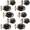 image:imageProbrico Brushed Nickel Door Knob and Single Cylinder Deadbolt Front Door Handle and Deadbolt Set Exterior Door Knob with Lock and Key 3Pack Keyed Alike ComboOil Rubbed Bronze