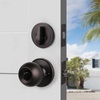 image:imageProbrico Brushed Nickel Door Knob and Single Cylinder Deadbolt Front Door Handle and Deadbolt Set Exterior Door Knob with Lock and Key 3Pack Keyed Alike ComboOil Rubbed Bronze