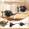 image:imageProbrico Entrance Door Lever Deadbolt Sets 3 Set Satin Nickel Exterior Entry Lever and Single Cylinder DeadboltKeyed Alike Combo Keyed Handleset Lockset Exteriorfor Front Door and Outside GateOil Rubbed Bronze